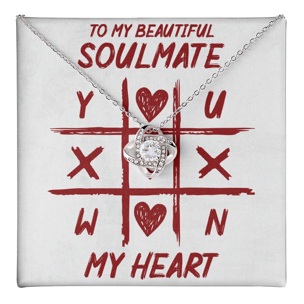 To My Beautiful Soulmate - Love Knot Necklace