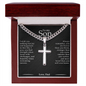 Son - I Wish You Nothing But Joy - Cross Necklace