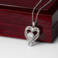 I Love You For Always And Forever - Heart Necklace
