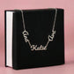 Multiple Name Necklace