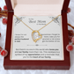 To The Best Mom in The World - Necklace - Mother's Day Gift