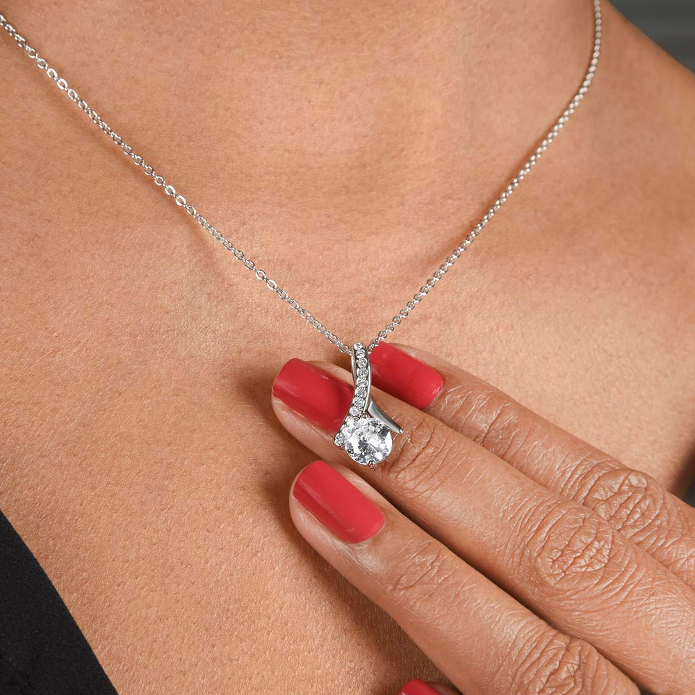 To My Wife - Alluring Beauty Necklace - INCLUDES FREE SHIPPING