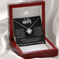 To My Wife - I Can't Live Without You - Love Knot Necklace