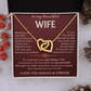 To My Beautiful Wife - Interlocking Hearts
