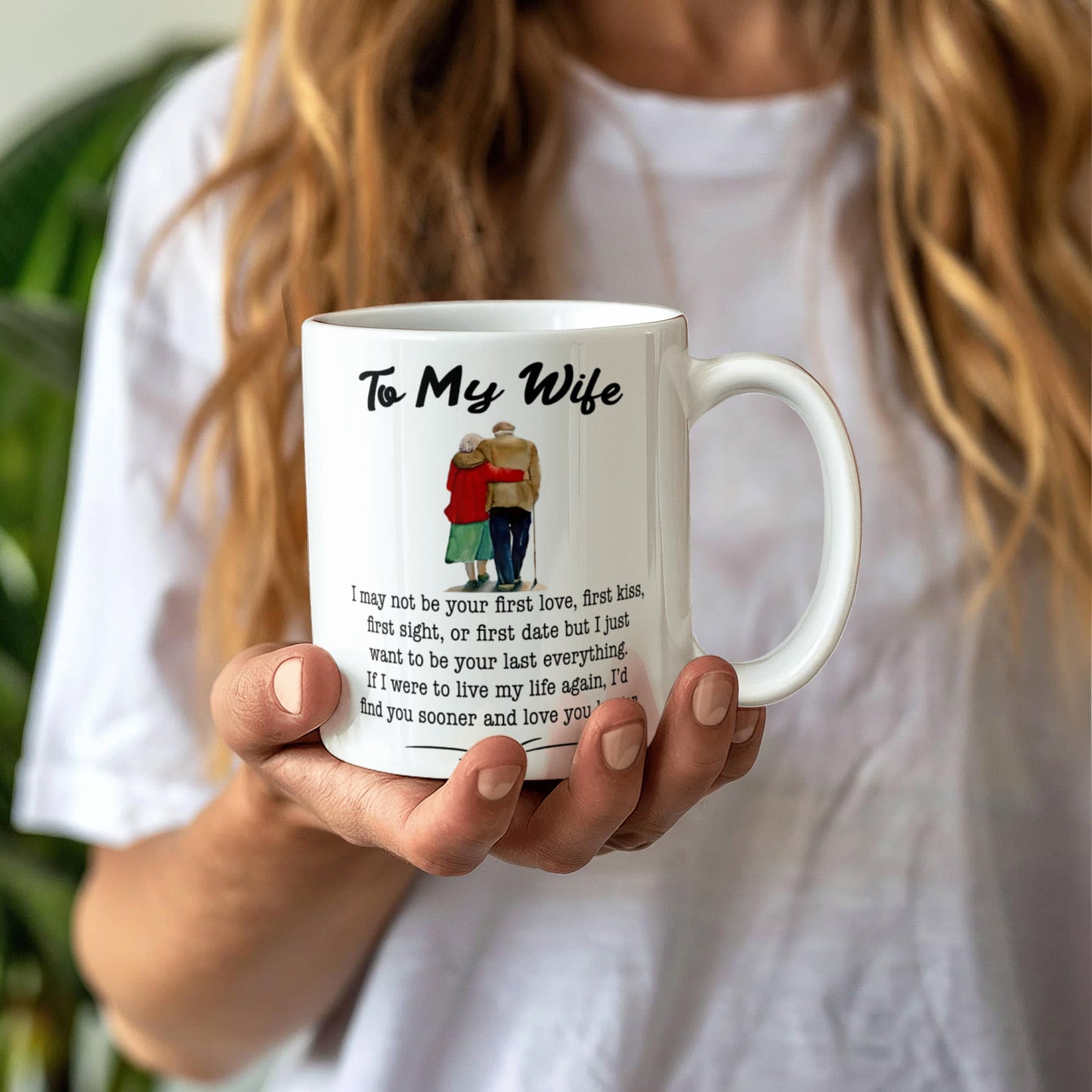 To My Wife - First Kiss - Mug