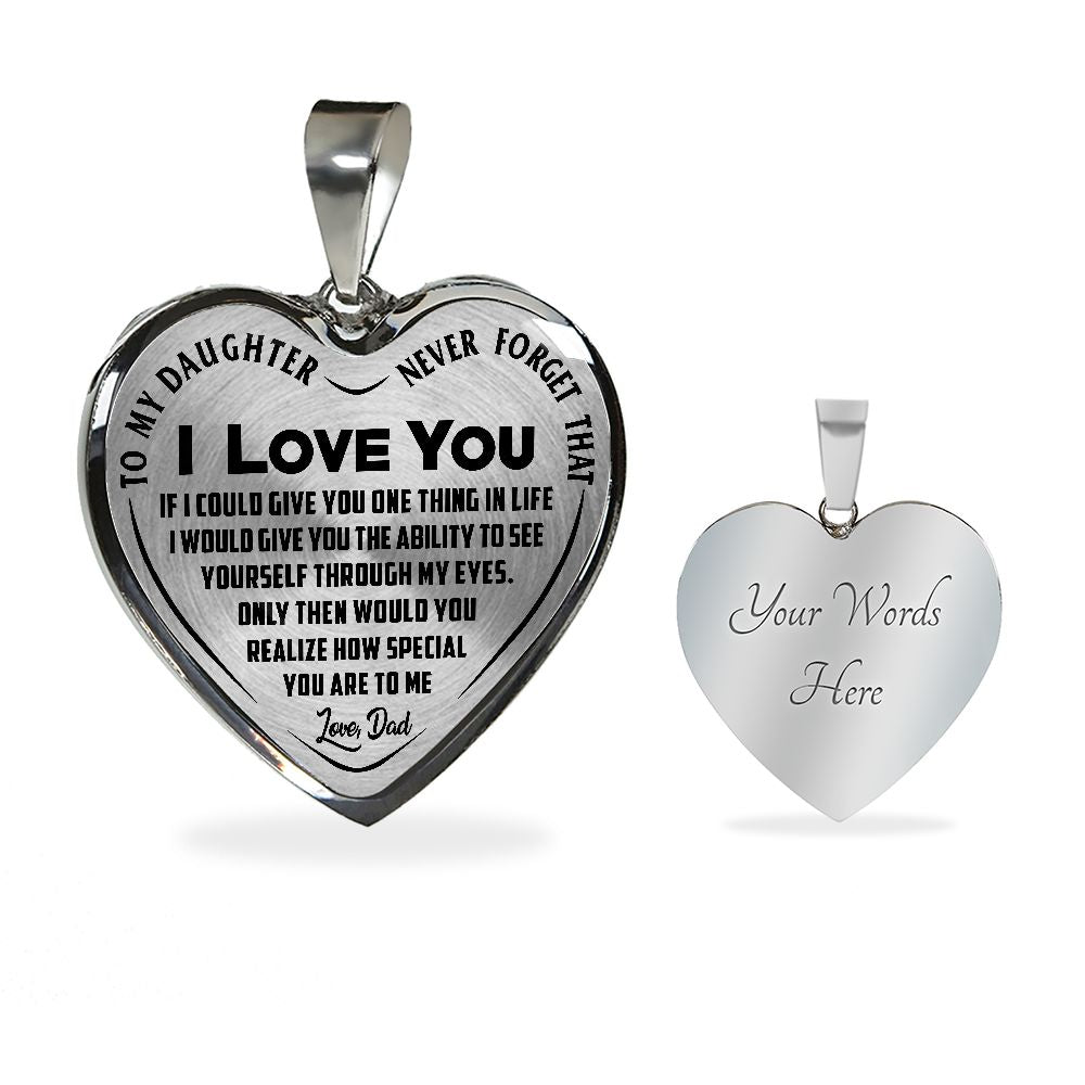 Daughter - I Love You - Dad