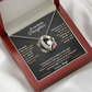 Daughter - Someday When The Pages Of My Life End - Forever Love Necklace