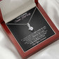 To My Stunning Smokin Hot Wife - Alluring Beauty Necklace