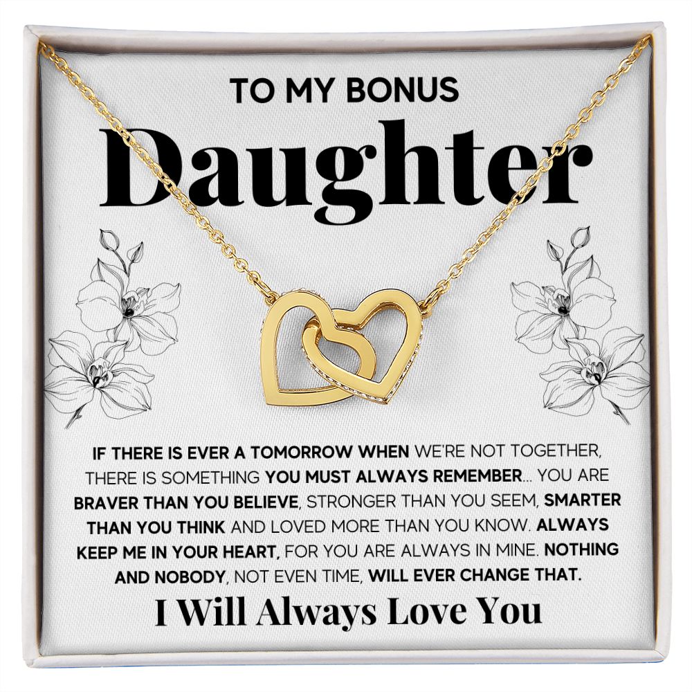 Bonus Daughter Gifts From Stepdad Stepmom Like A Daughter To Me Jewelry daughter in law necklace gift for daughter in law