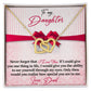 Daughter - Never Forget That - I Love You - Love Dad