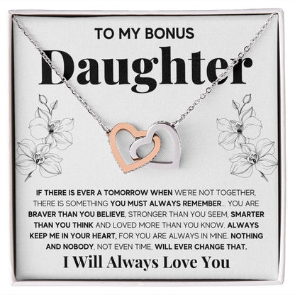Bonus Daughter Gifts From Stepdad Stepmom Like A Daughter To Me Jewelry daughter in law necklace gift for daughter in law