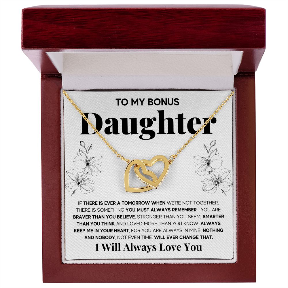 Bonus Daughter Gifts From Stepdad Stepmom Like A Daughter To Me Jewelry daughter in law necklace gift for daughter in law
