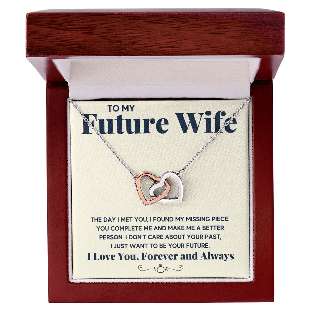 promise necklace for her fiance gifts for her necklaces for couples love necklace soulmate jewelry future wife necklace womens jewelry