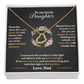 Daughter - Always Keep Me In Your Heart - Delicate Heart Necklace
