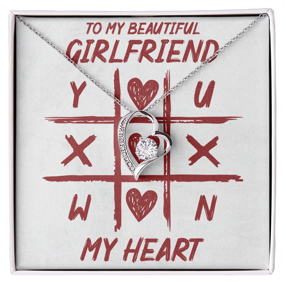 To My Beautiful Girlfriend - Forever Love Necklace