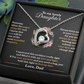 Daughter - Someday When The Pages Of My Life End - Forever Love Necklace