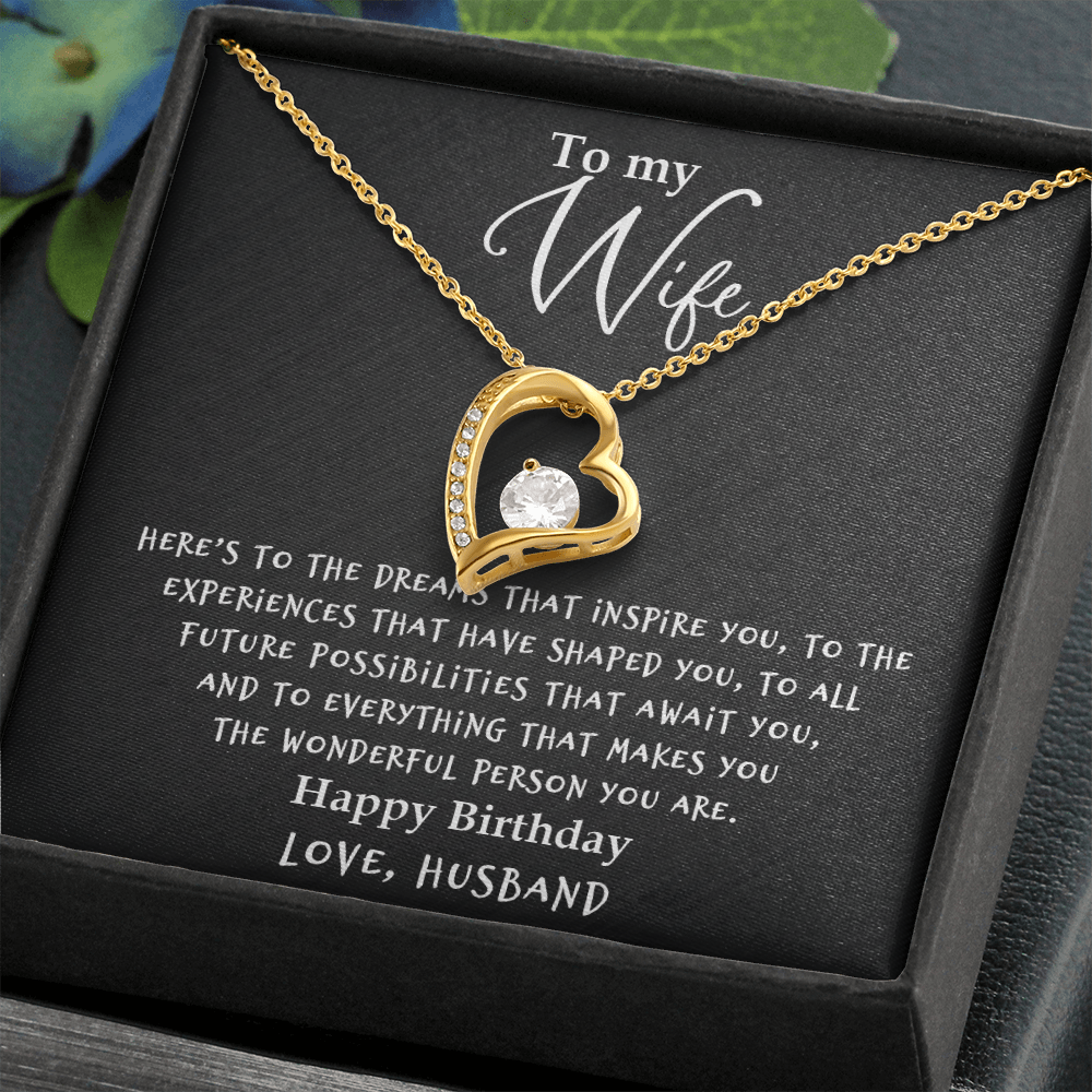 Wife - Wonderful - Forever Love Necklace