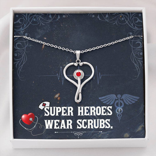 Nurse - Super Heroes Wear Scrubs